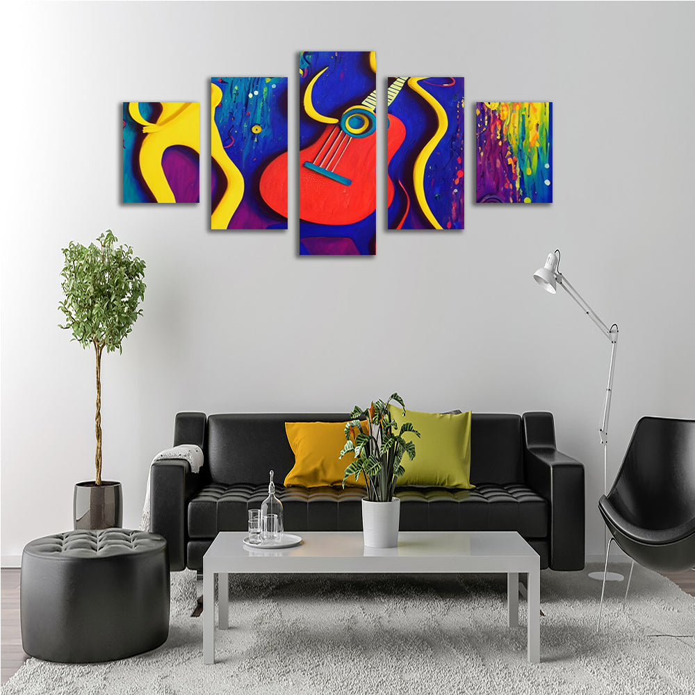 Guitar Art Wall Art