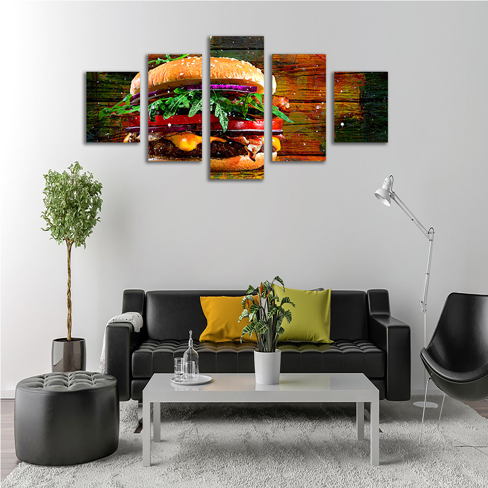 Hamburger Wall Art