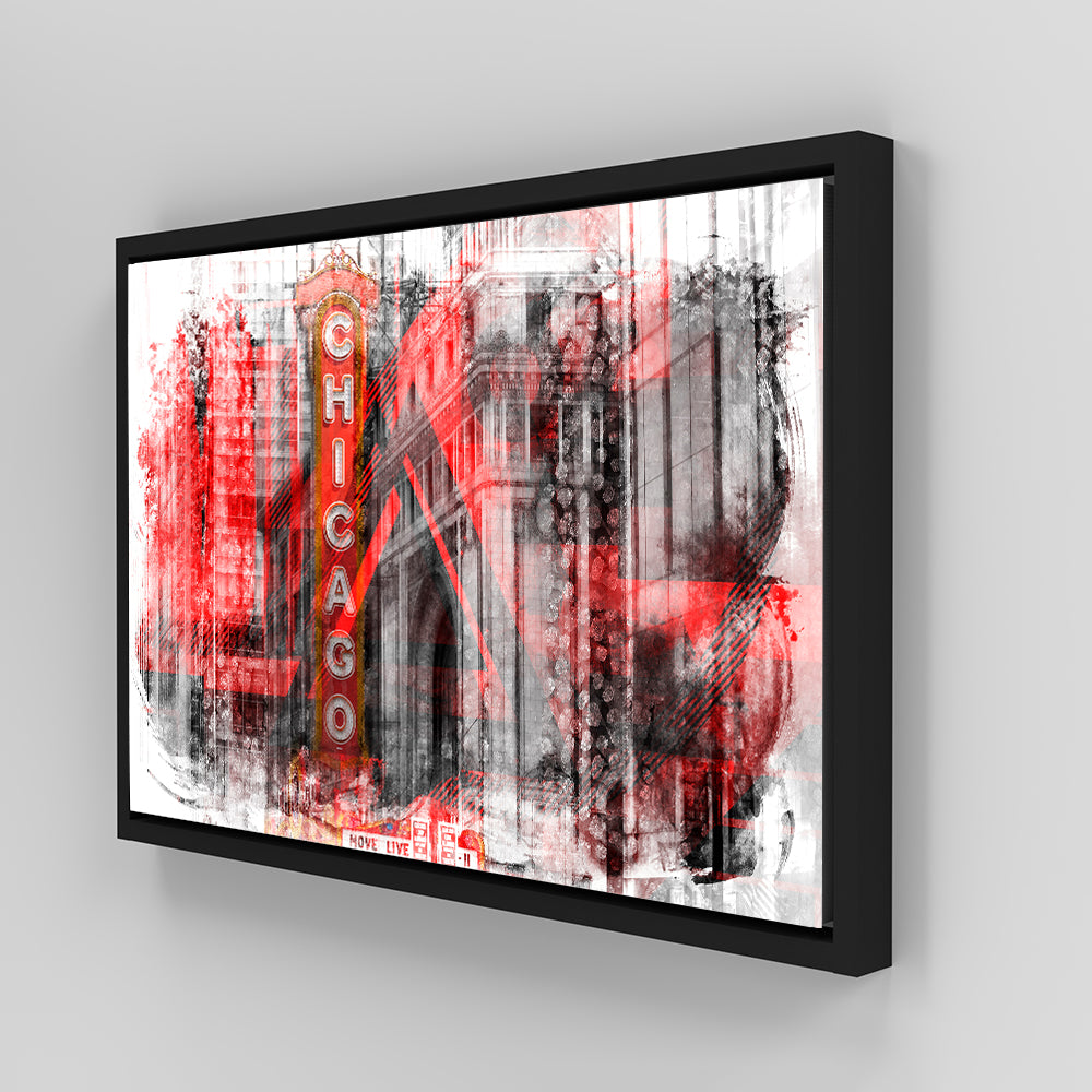 Chicago _ Geometric Mix No. 4 Wall Art
