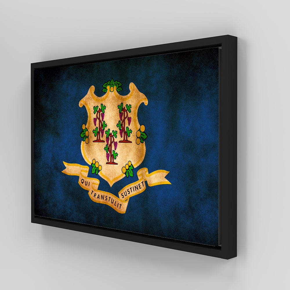 Connecticut State Flag Wall Art