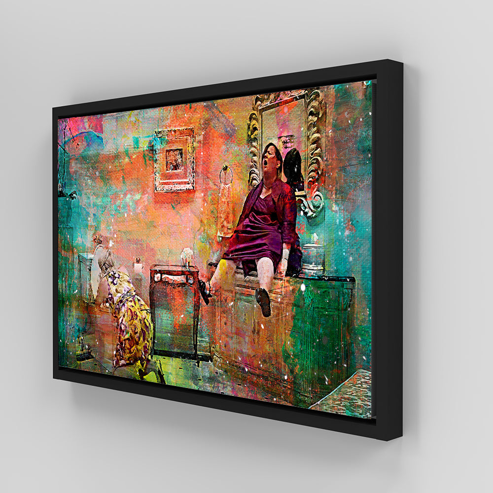 Bridesmaids Get Sick Wall Art