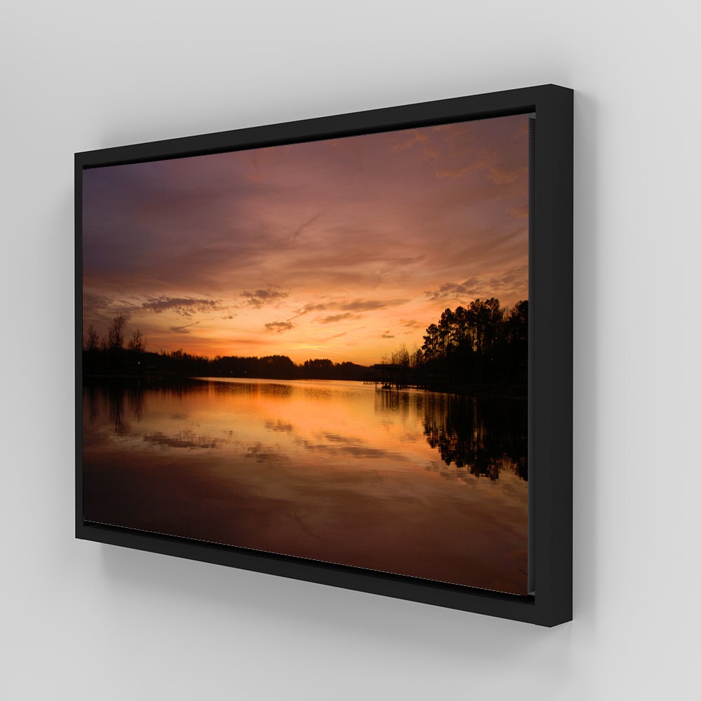 Lake Weiss Sunrise Wall Art