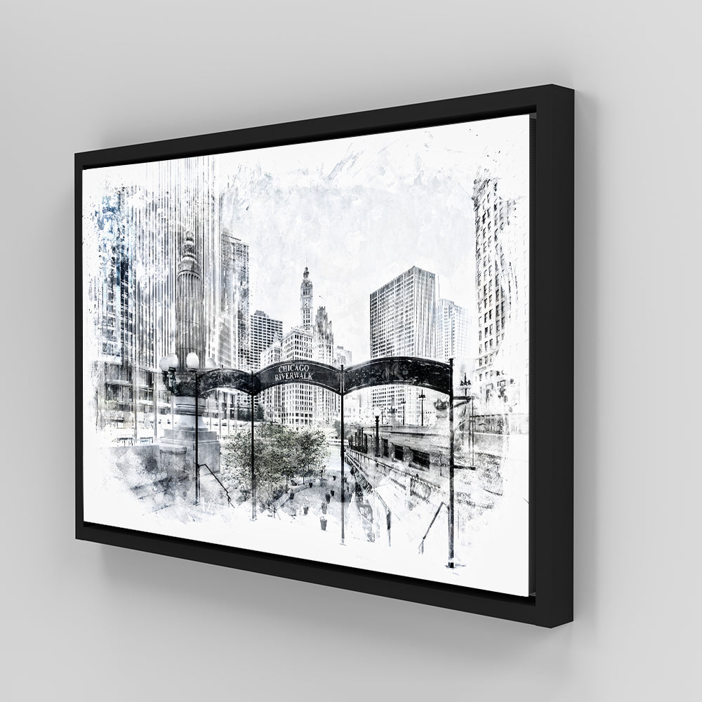 City Art CHICAGO Downtown Wall Art