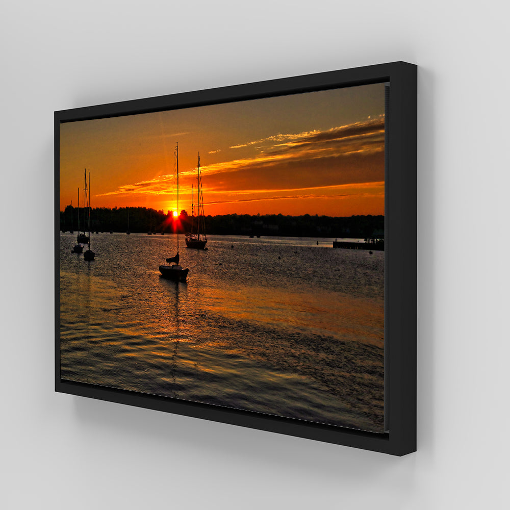 Stonington Sunset Wall Art