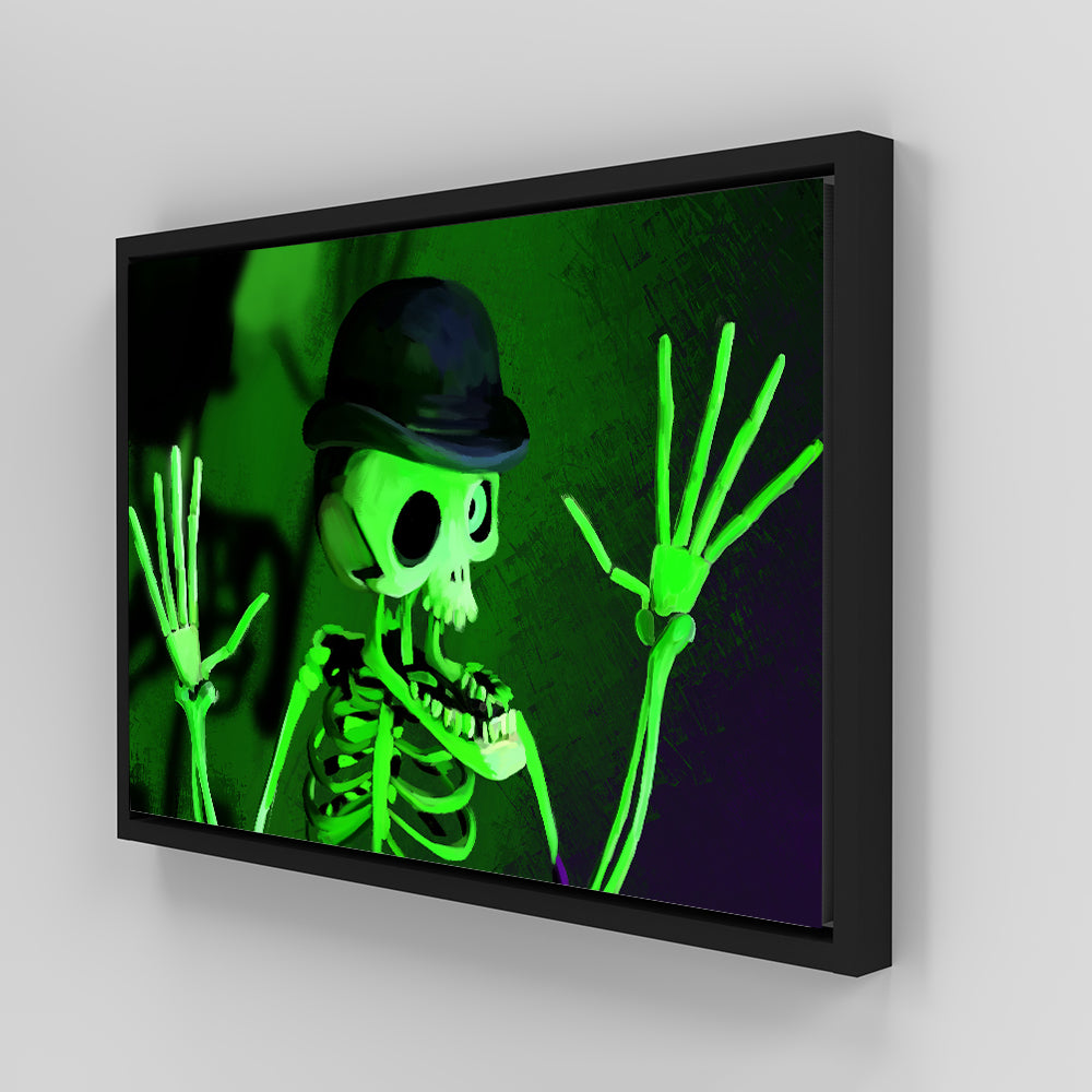 Corpse Bride Skeleton Wall Art