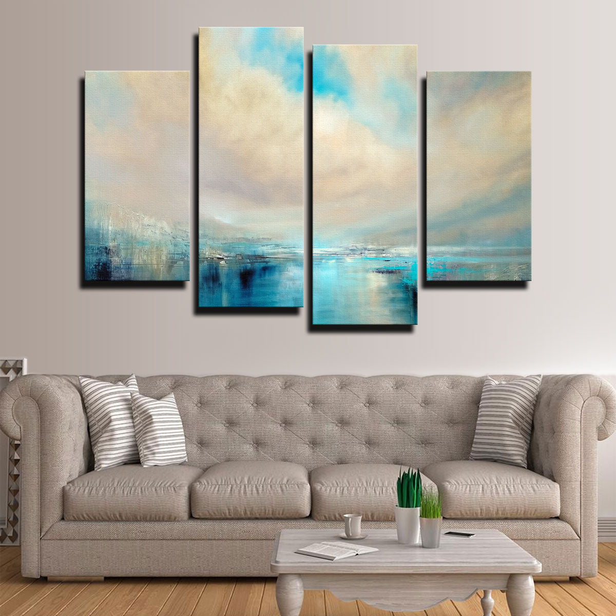 Angekommen Wall Art