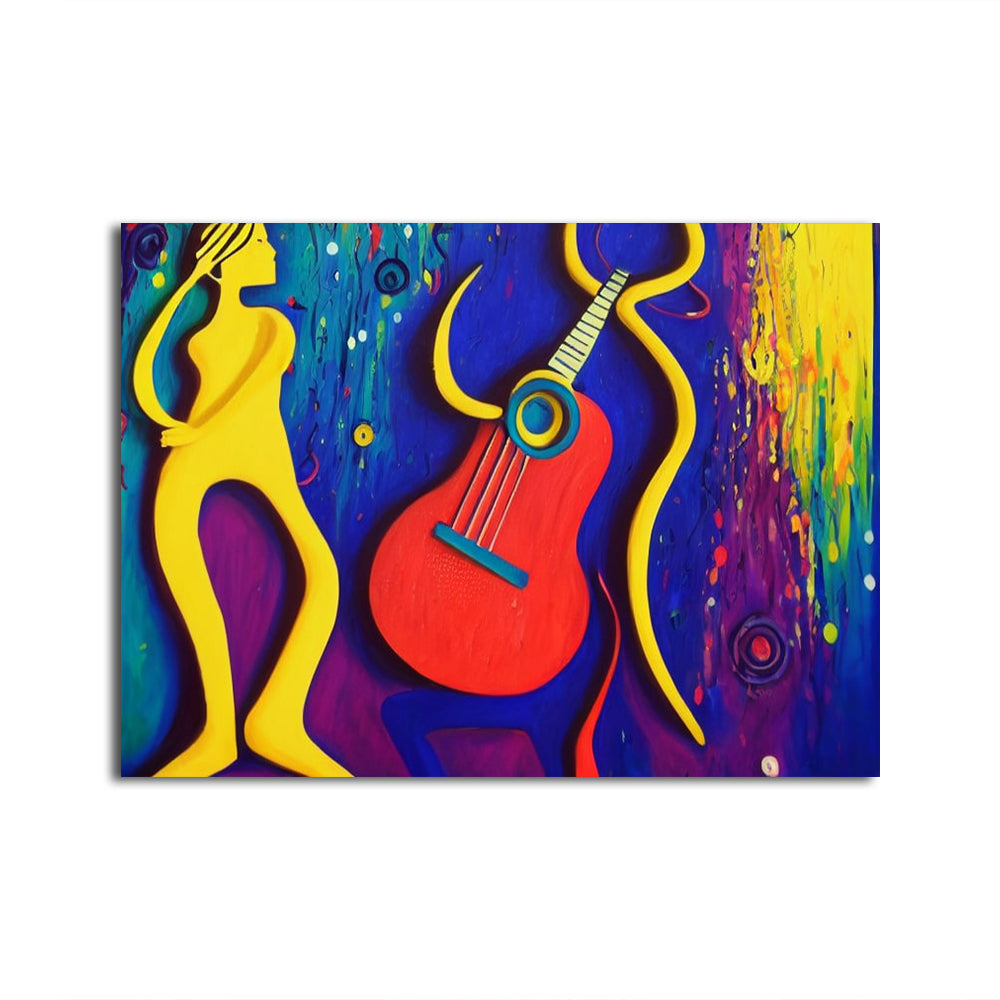Guitar Art Wall Art