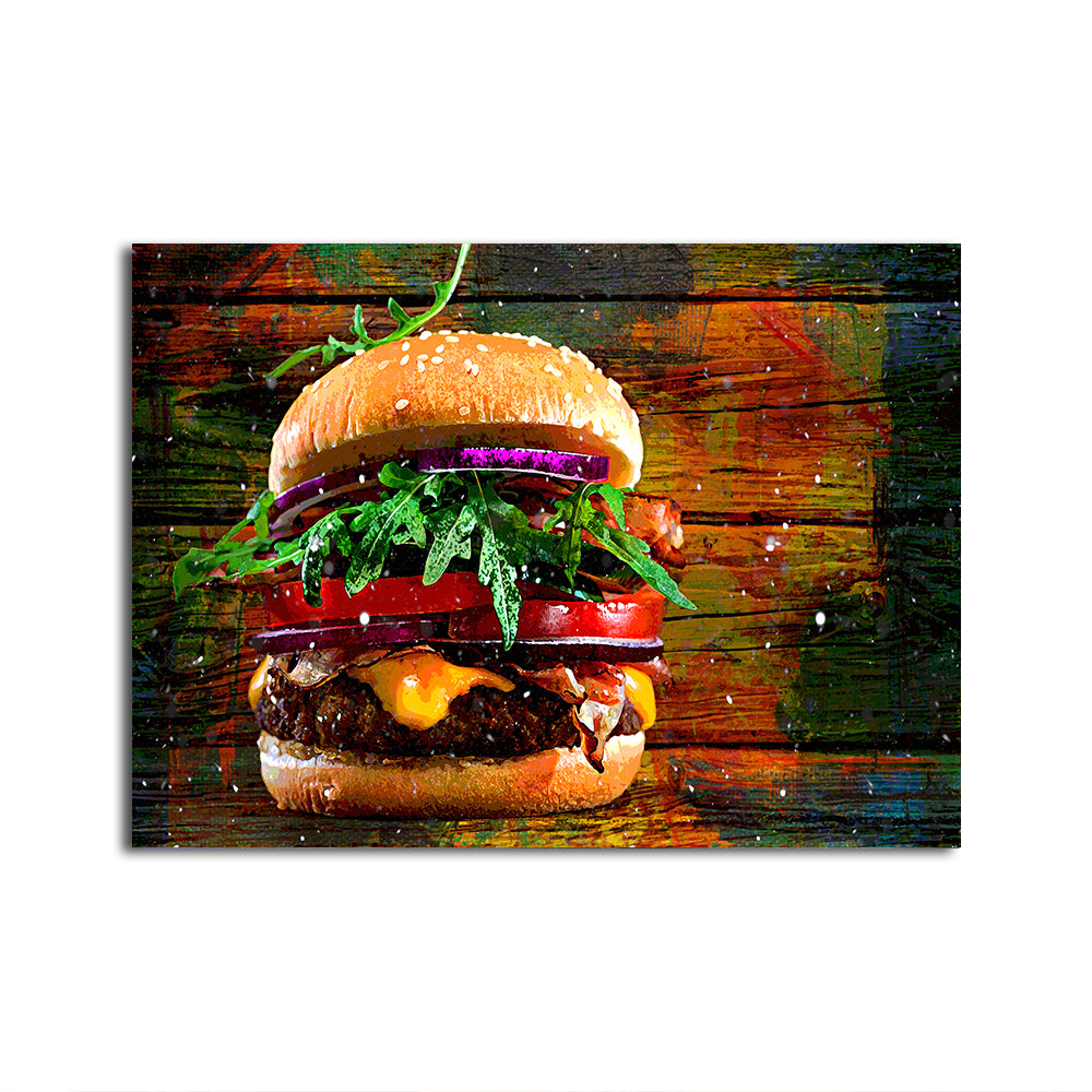 Hamburger Wall Art