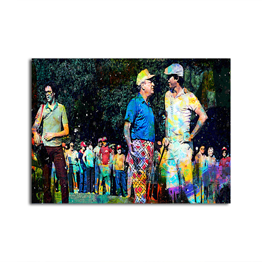 Al & Ty - Caddyshack Wall Art