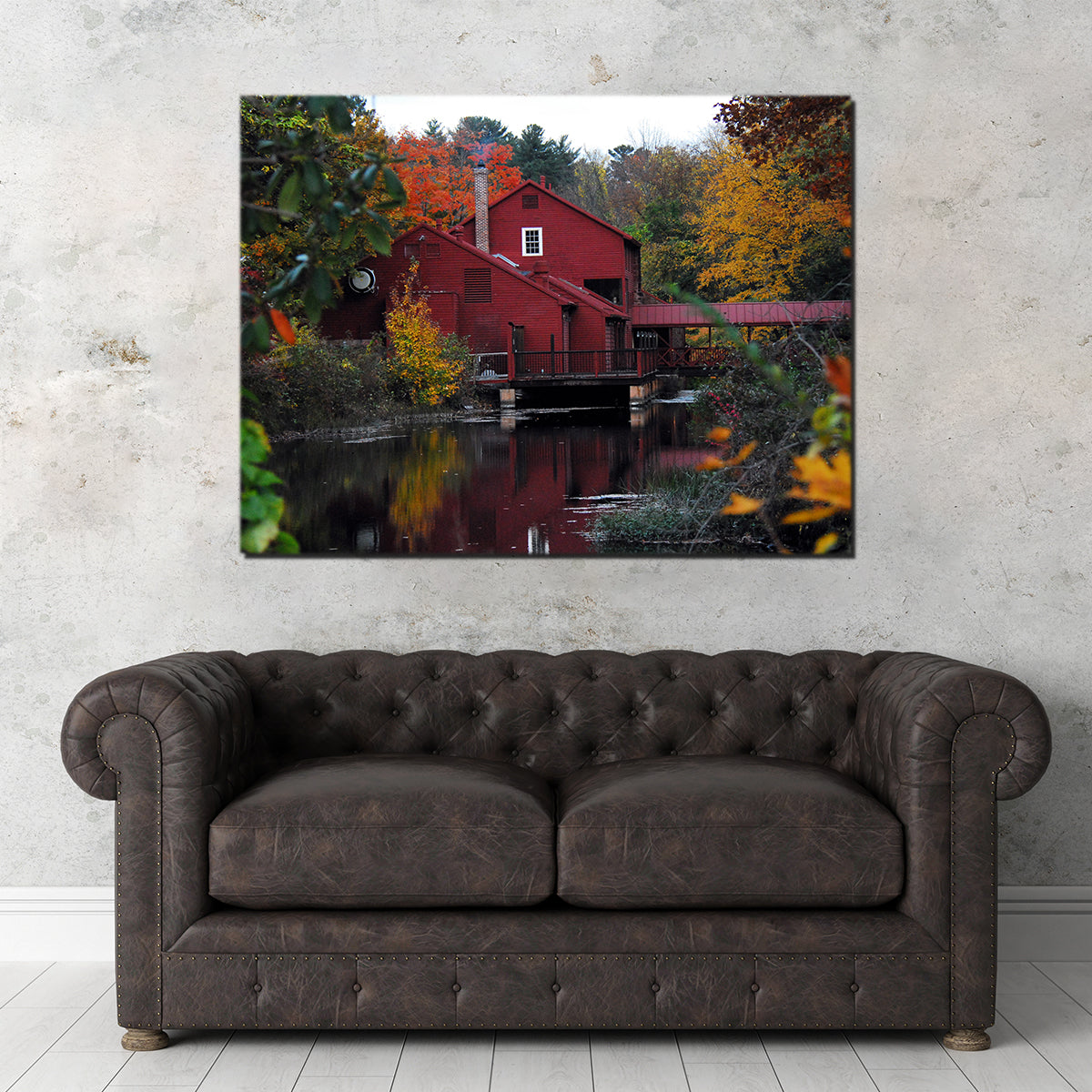 Fall Colors in Historic Connecticut Wall Art