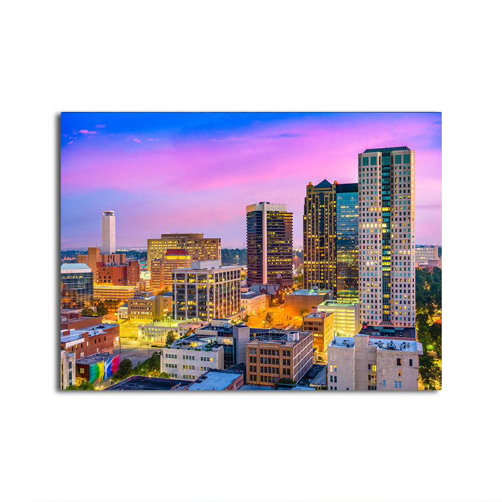 Birmingham Skyline Wall Art