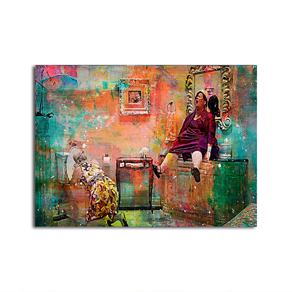 Bridesmaids Get Sick Wall Art