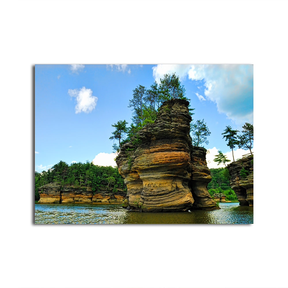 Wisconsin Dells Sandstone Formation Wall Art