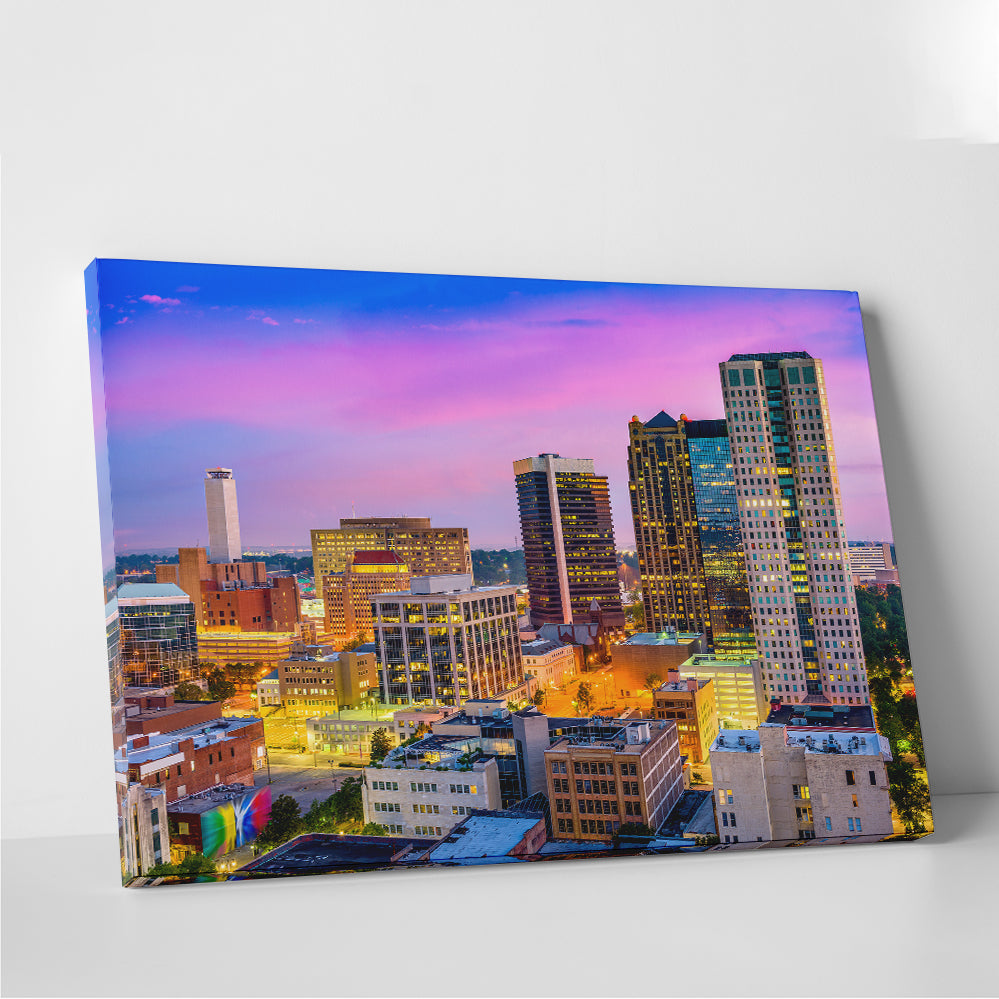 Birmingham Skyline Wall Art