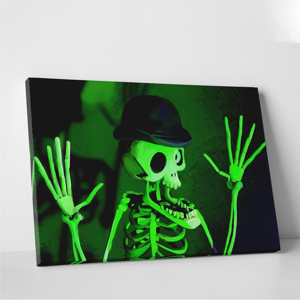 Corpse Bride Skeleton Wall Art