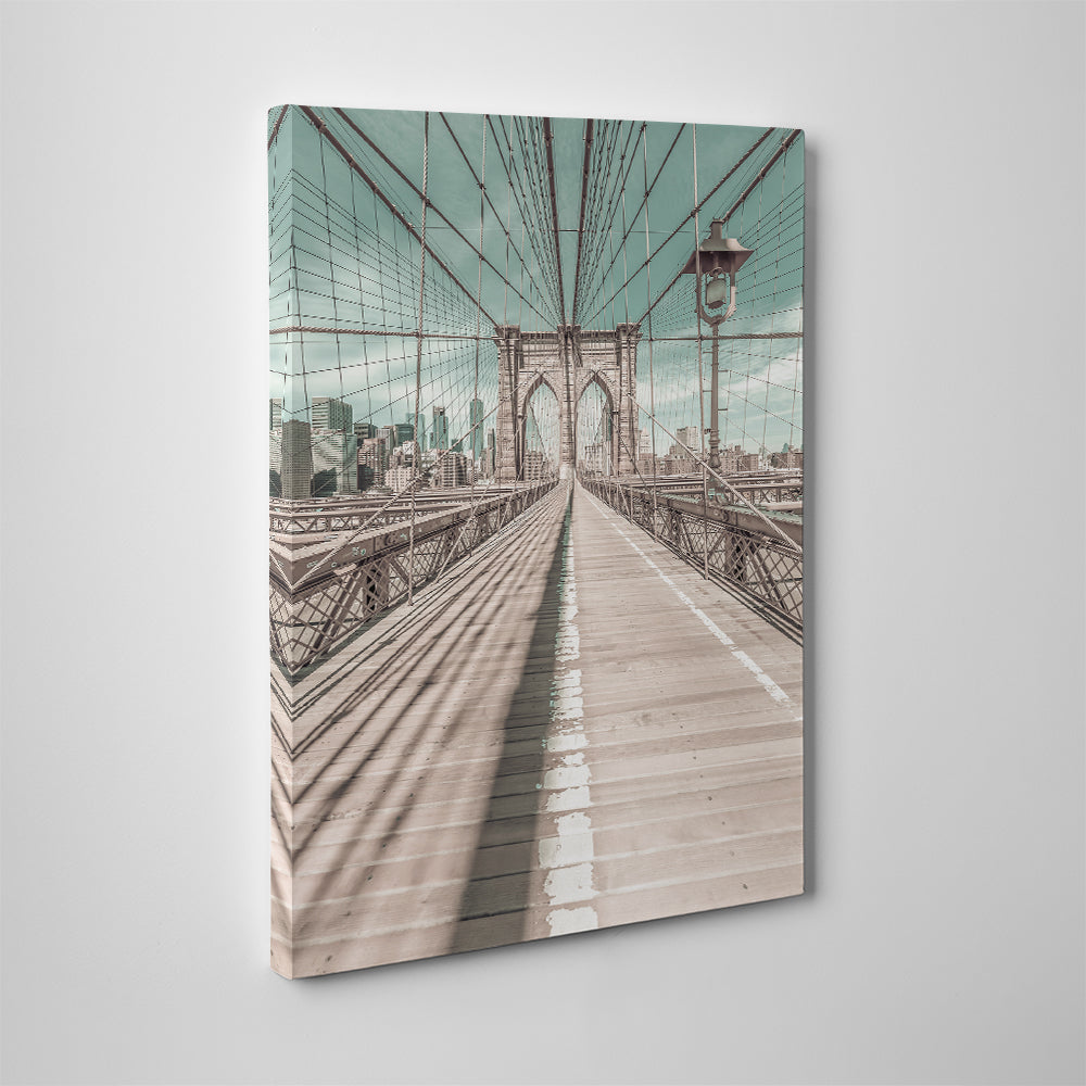 Brooklyn Bridge Vintage Style