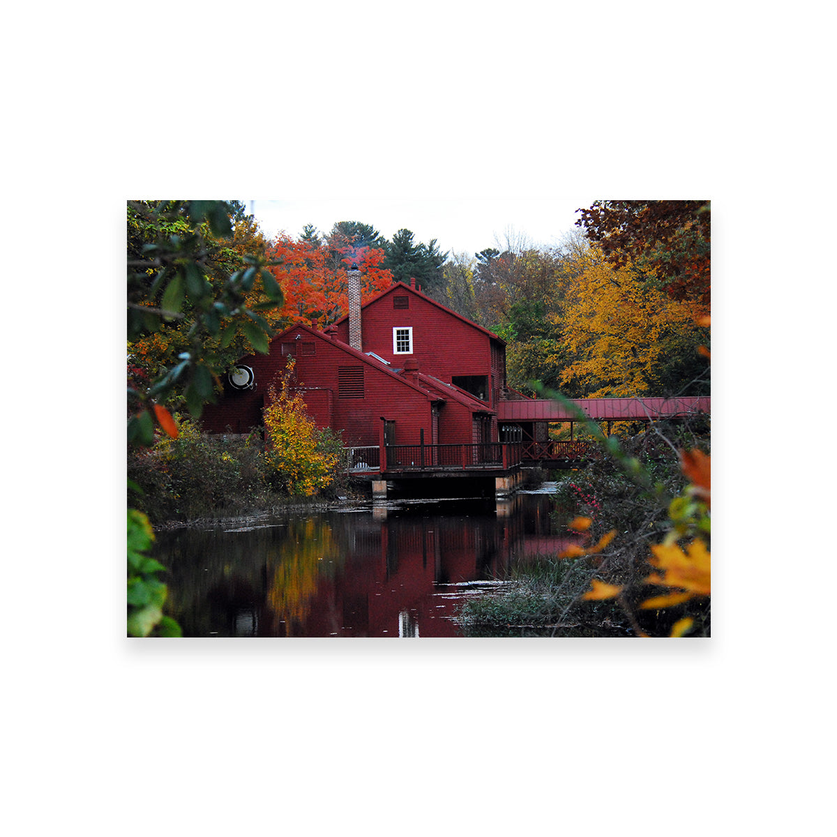 Fall Colors in Historic Connecticut Wall Art