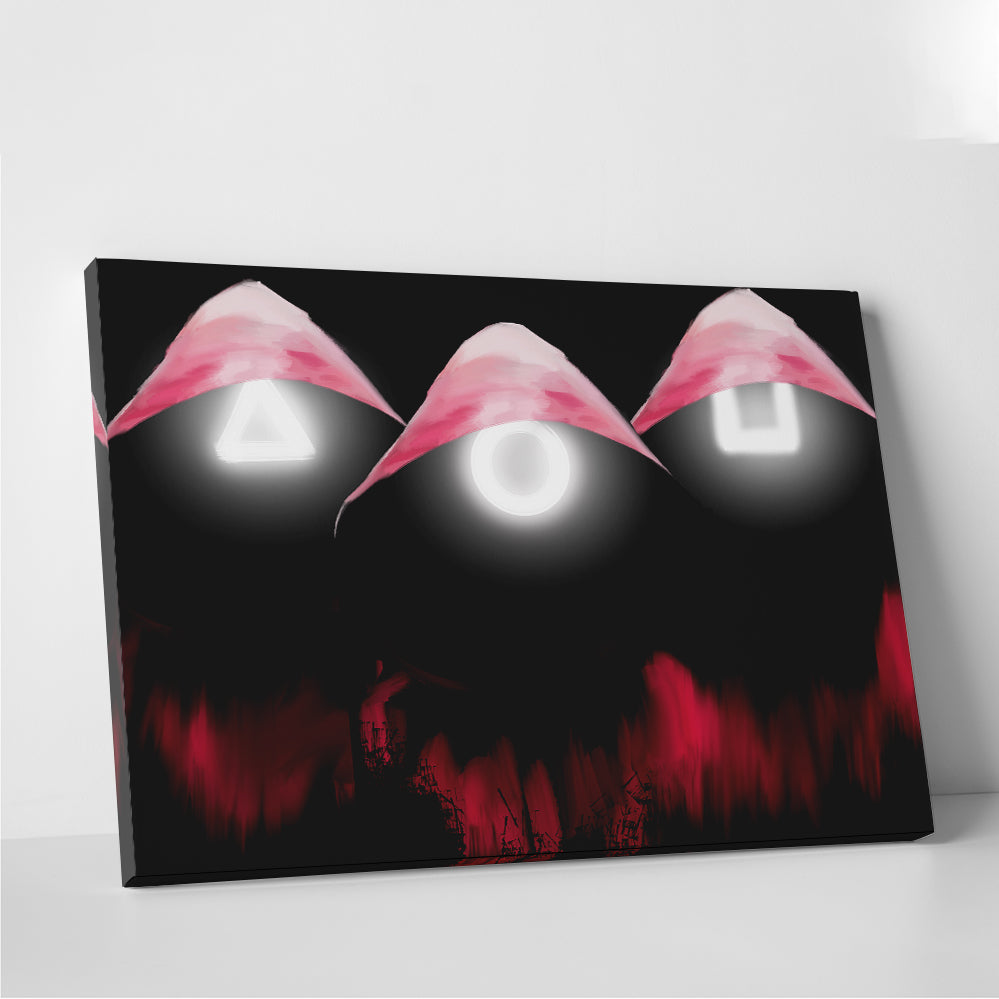 Squid Game Enforcers Wall Art