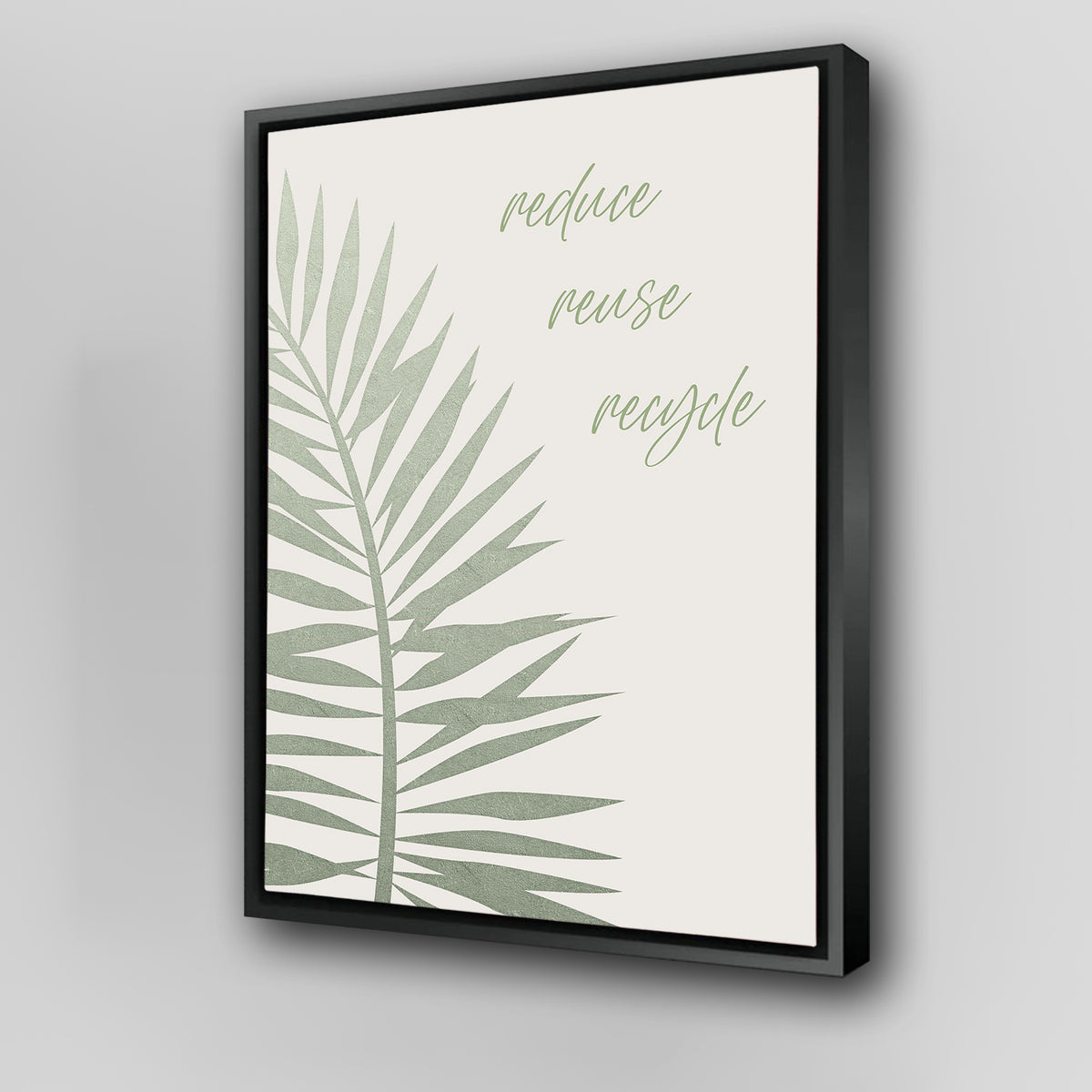 Reduce - Reuse - Recycle Wall Art