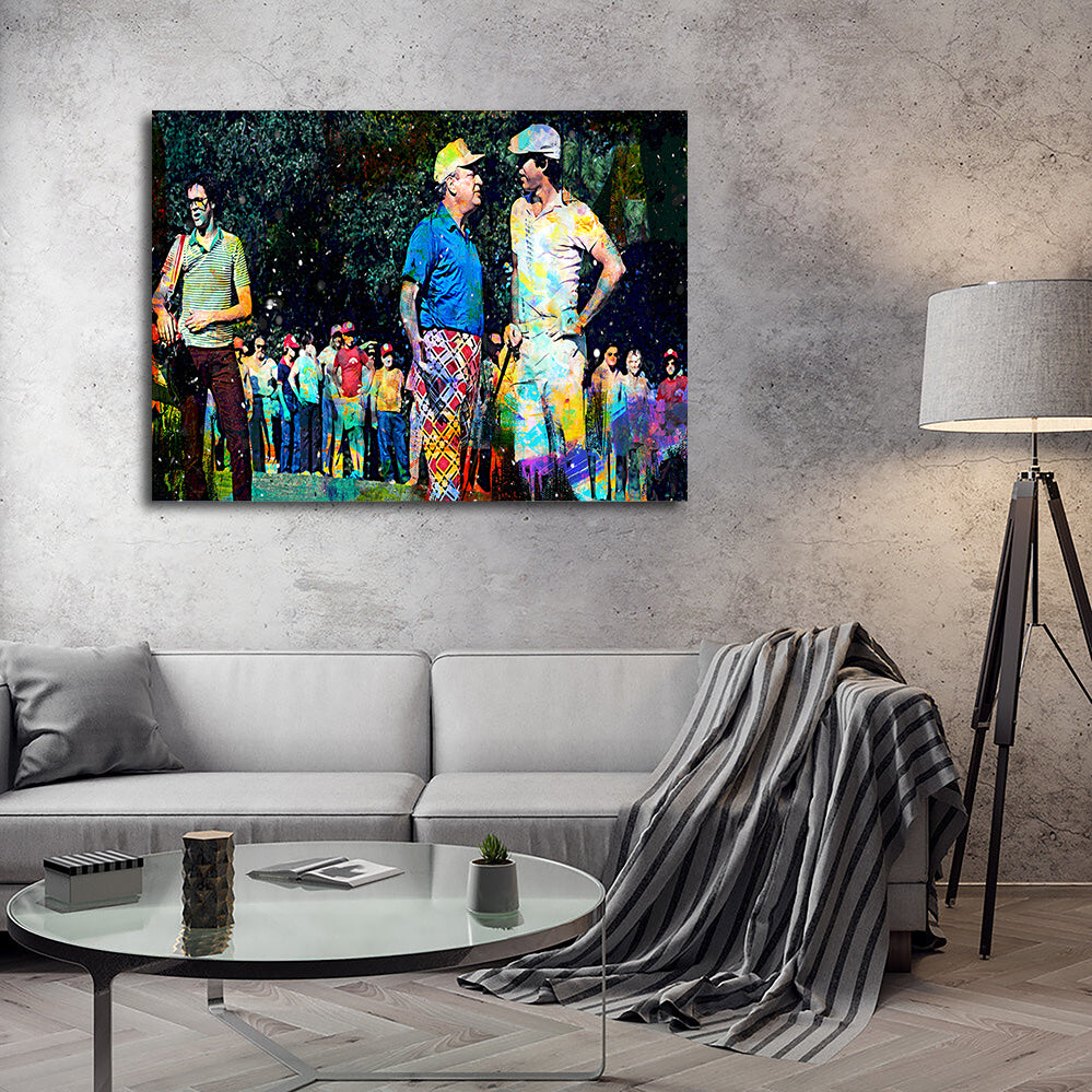 Al & Ty - Caddyshack Wall Art