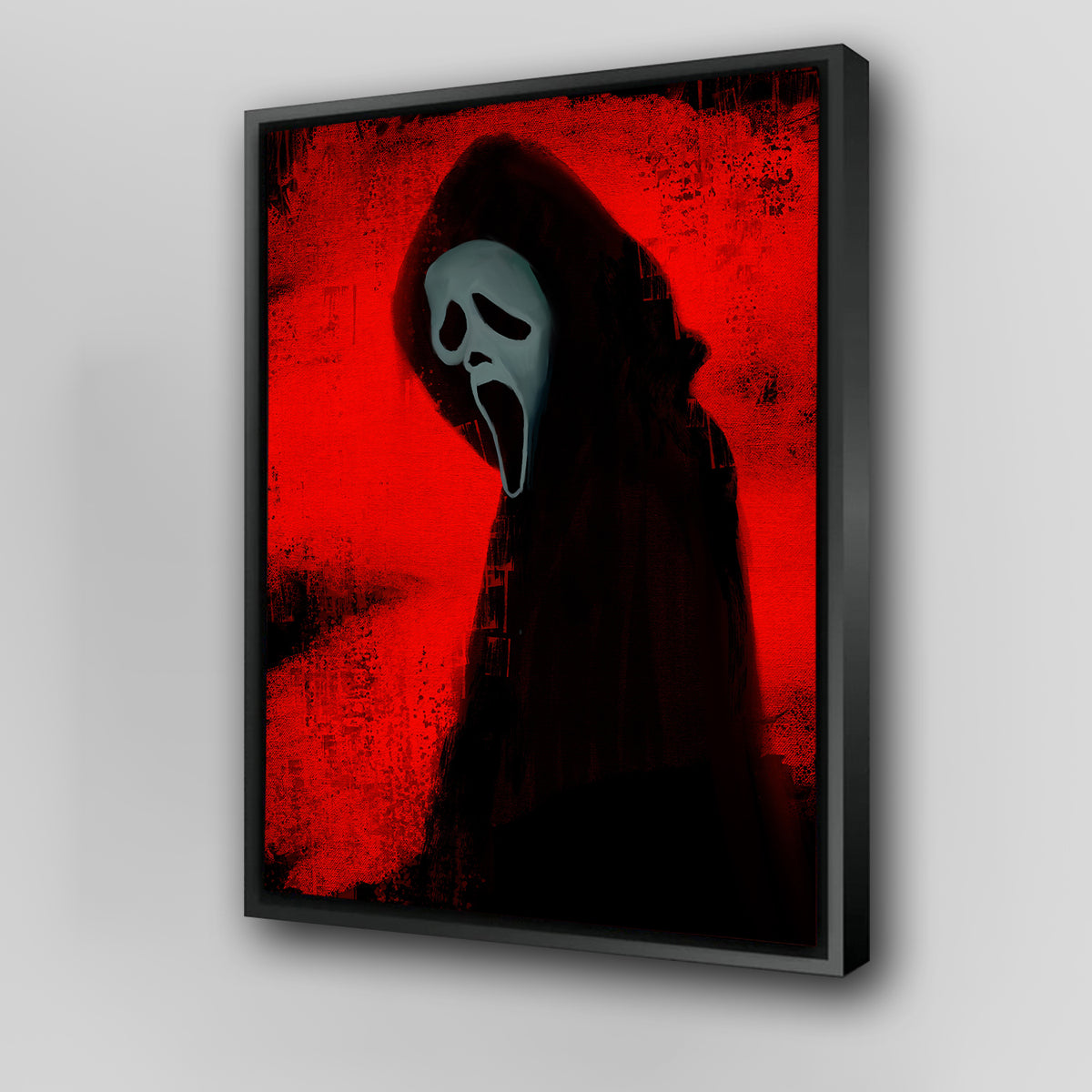 Ghost Face Portrait Wall Art