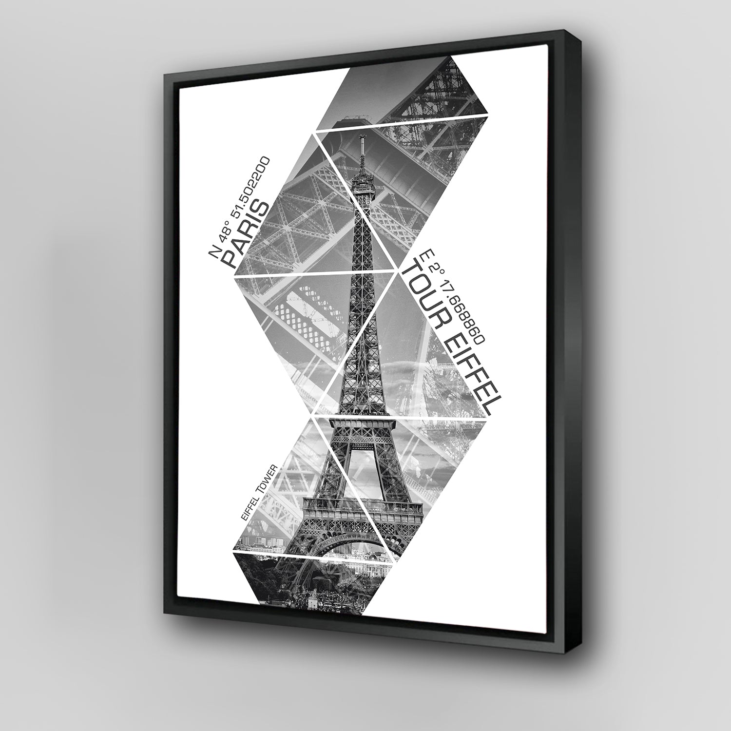 Coordinates Paris Eiffel Tower