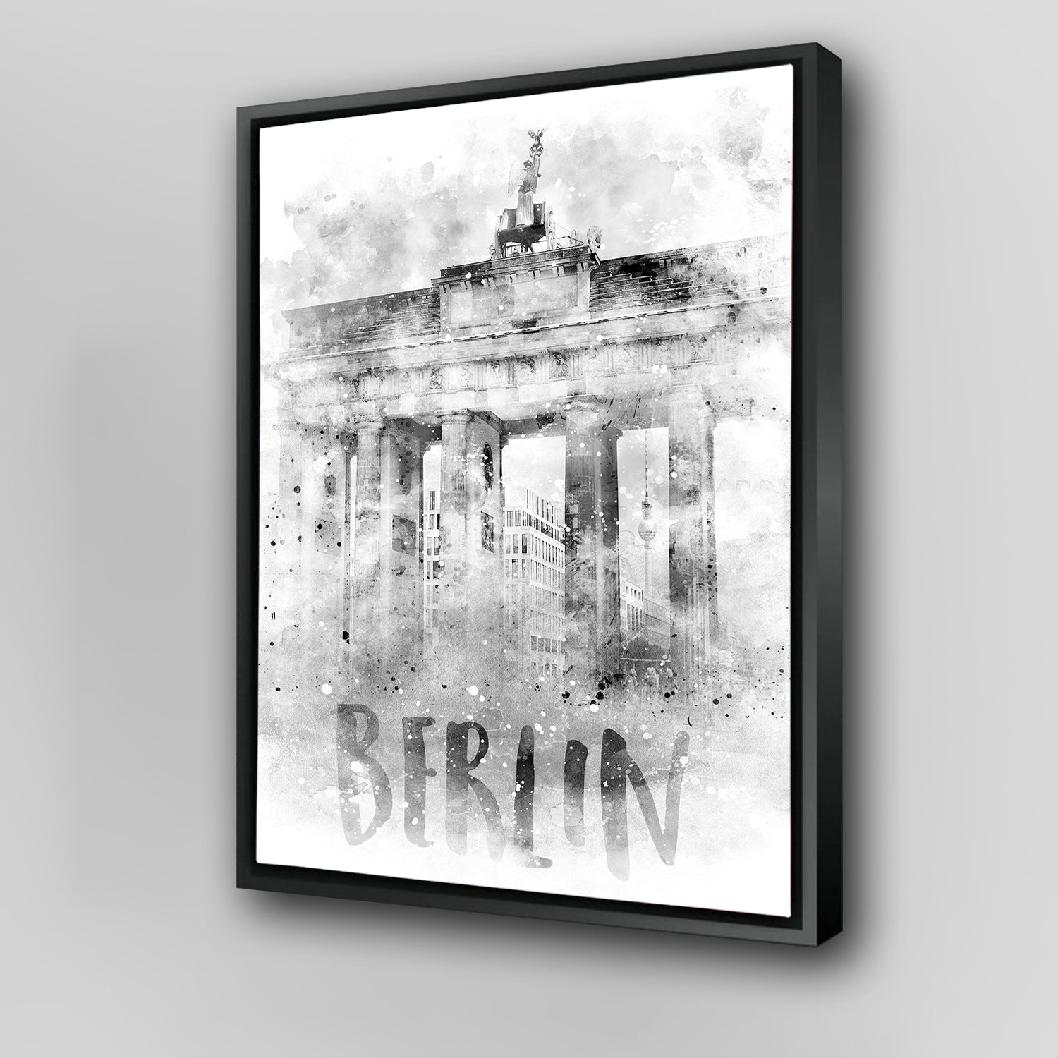 Berlin Brandenburg Gate _ Watercolor