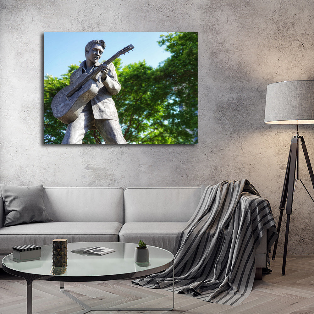Elvis Presley Downtown Memphis Wall Art