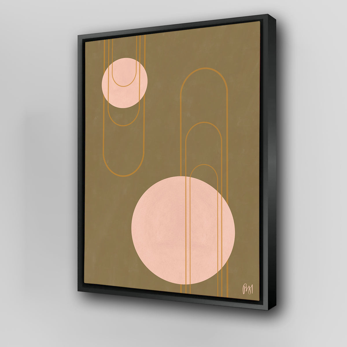 Elegance of Khaki Wall Art