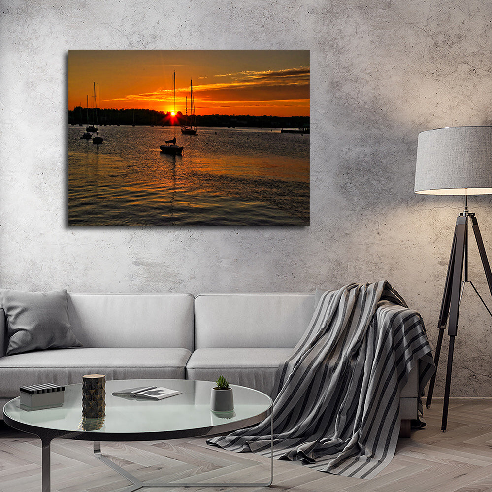Stonington Sunset Wall Art