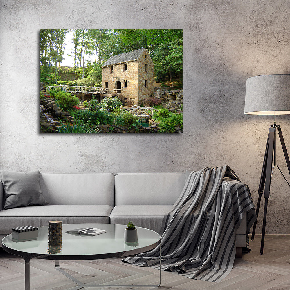 Old Mill Canvas