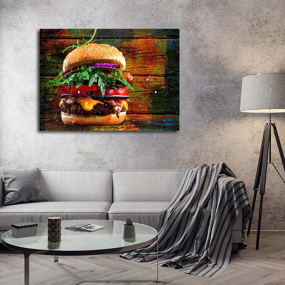 Hamburger Wall Art
