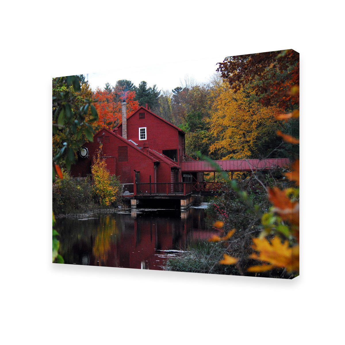 Fall Colors in Historic Connecticut Wall Art