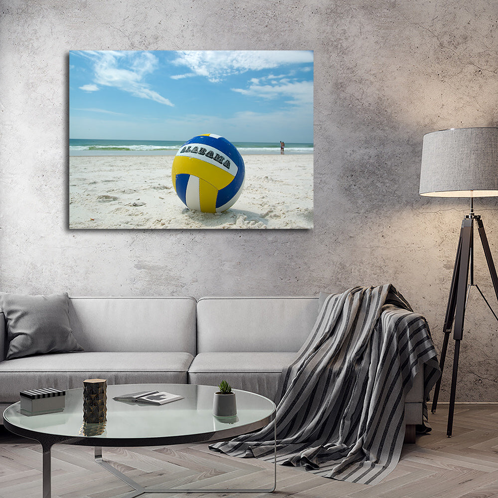 Volleyball on the Beach at Gulf State Park Wall Art