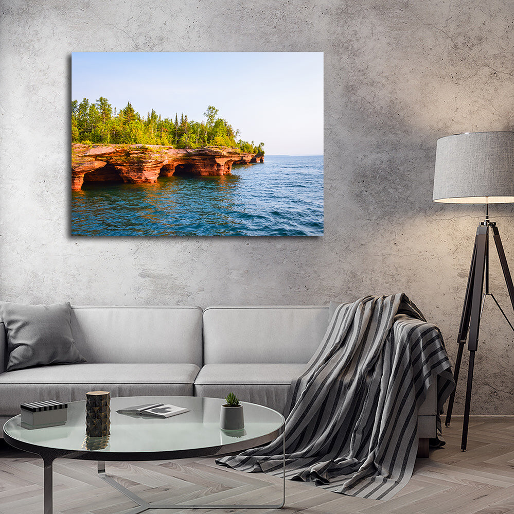 Sea Caves Apostle Islands Wall Art