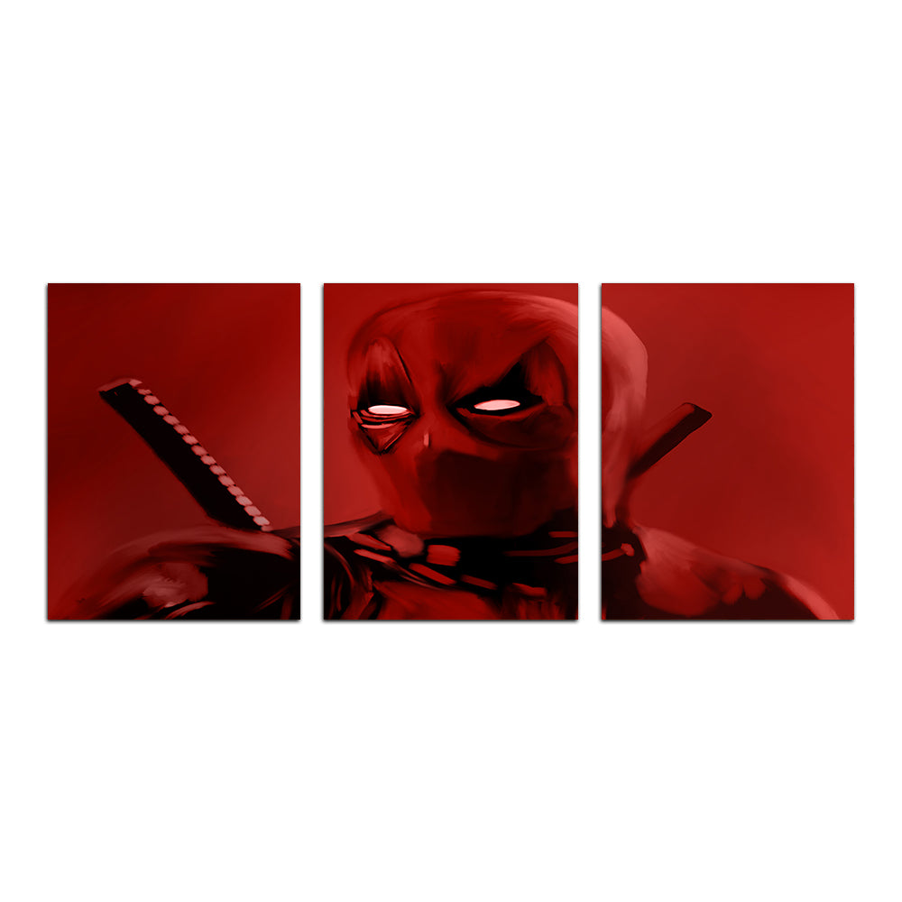 Dead In Red Wall Art