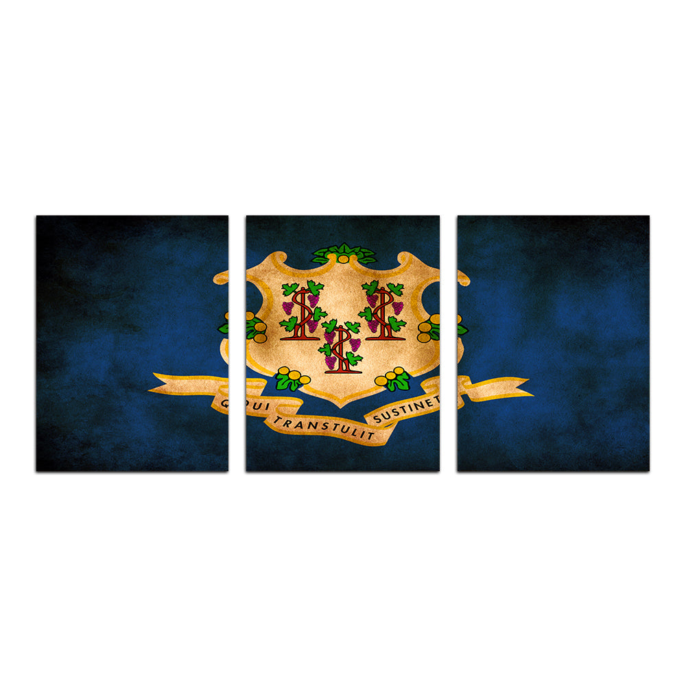 Connecticut State Flag Wall Art
