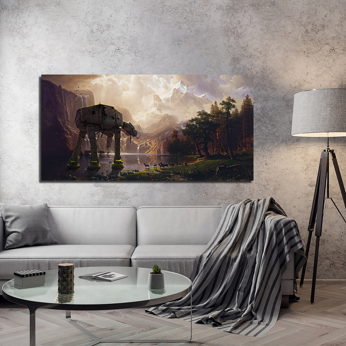 AT-AT Walker Panoramic Wall Art