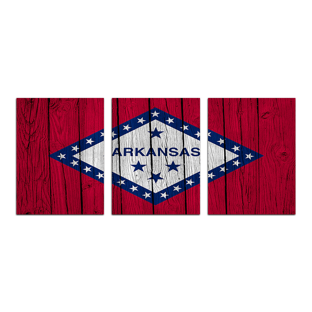 Arkansas State Flag Wall Art