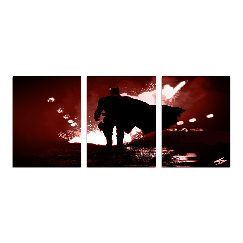 Bat Man's Vengeance Wall Art