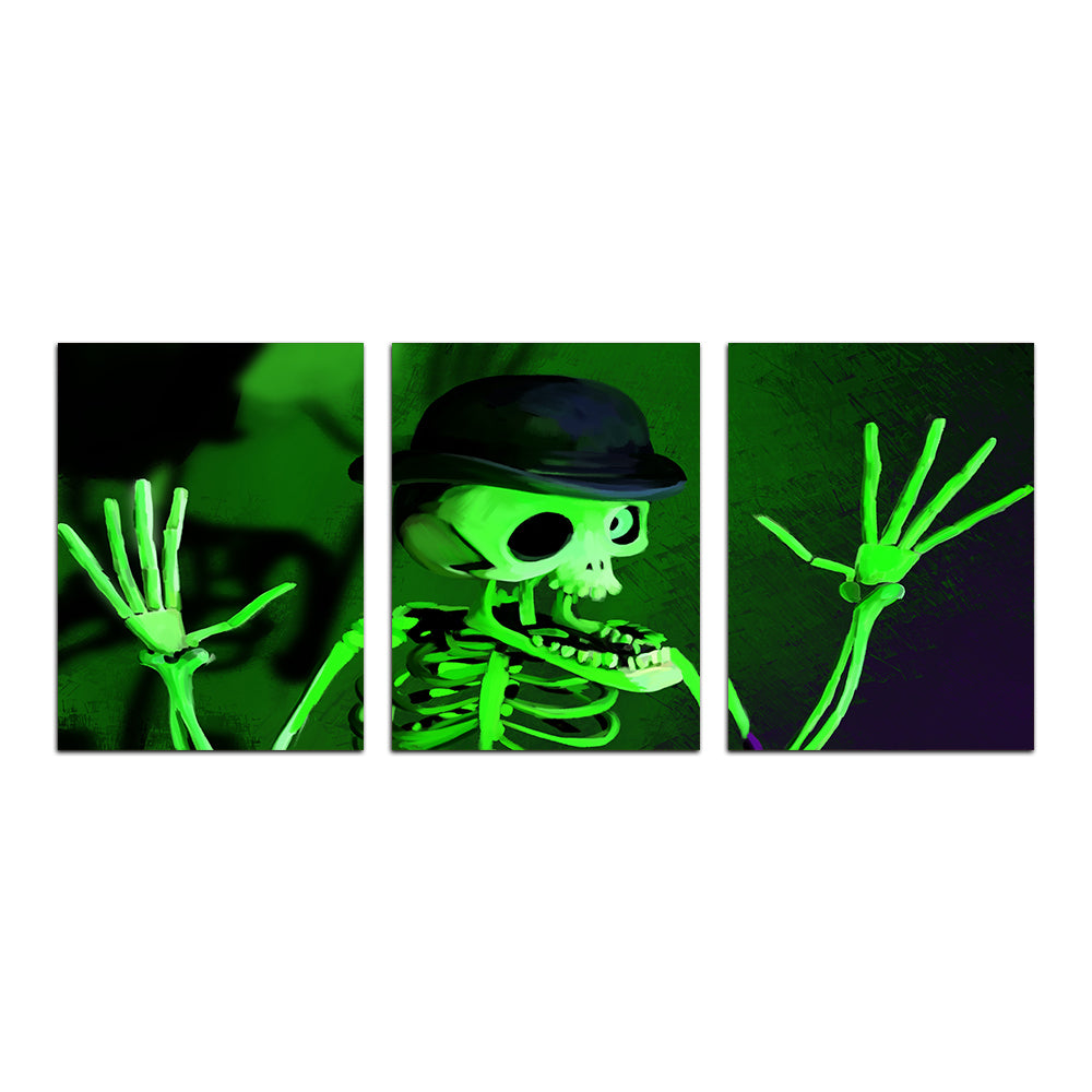 Corpse Bride Skeleton Wall Art