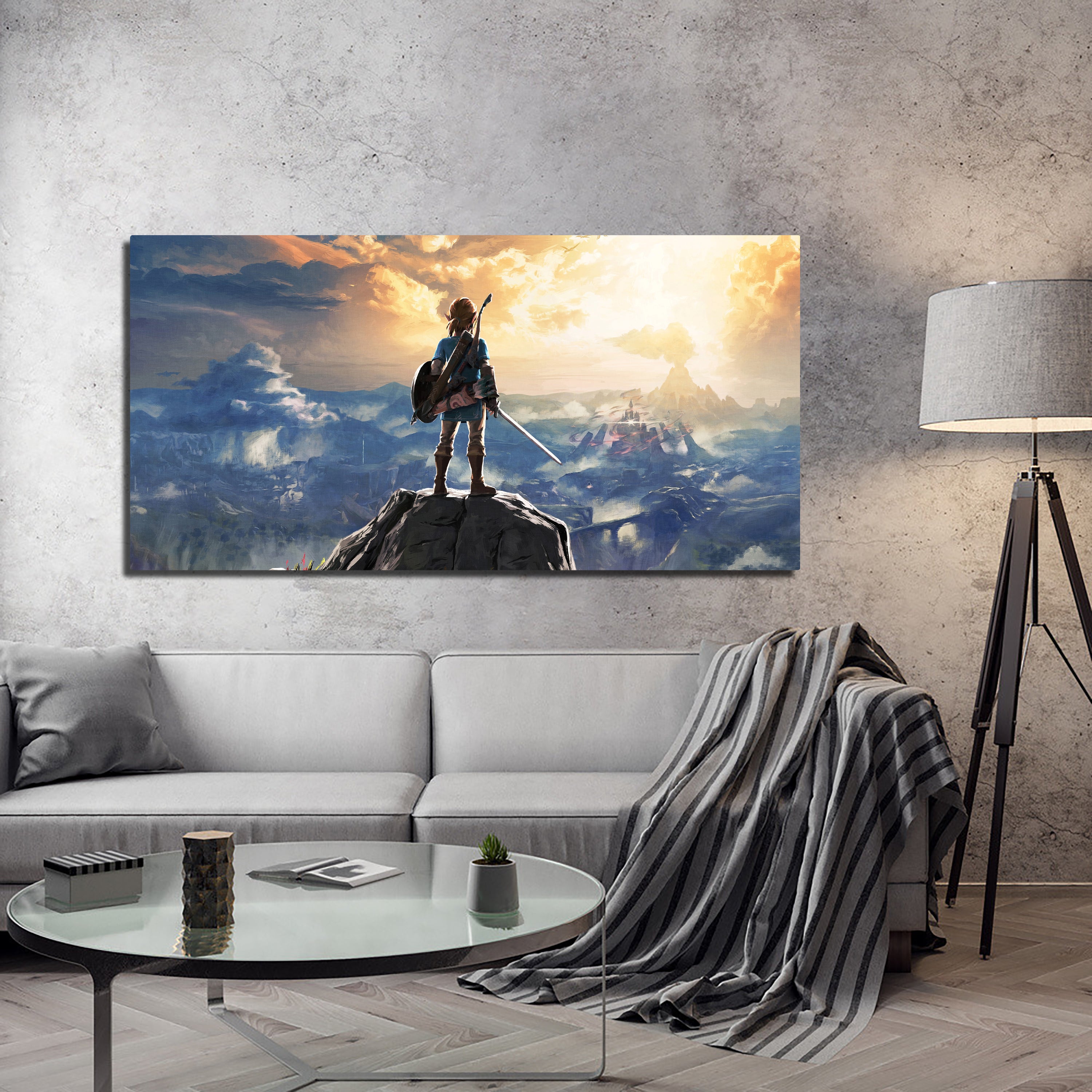 The Legend of Zelda, Zelda on canvas, Legend of Zelda art, Gamer canvas, Video Game print, Fun Art, Zelda wall decor, Game wall 2024 decor