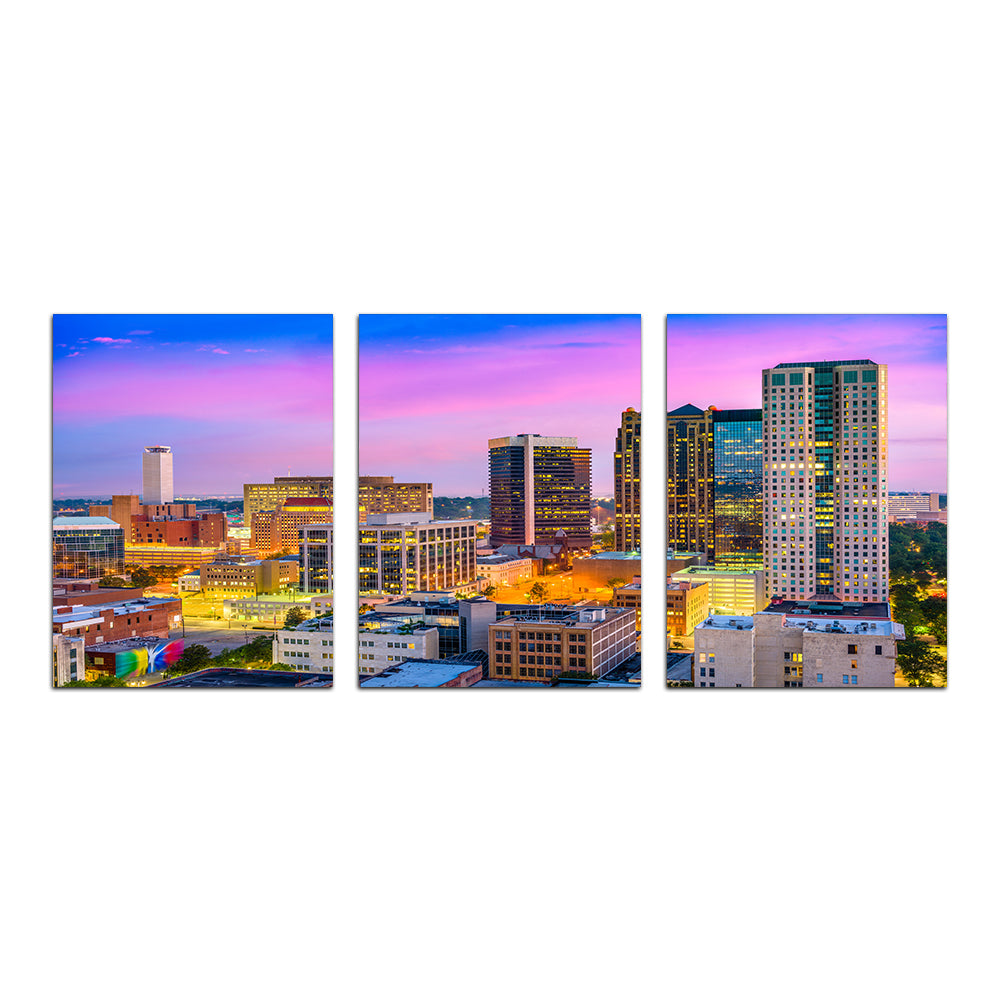Birmingham Skyline Wall Art