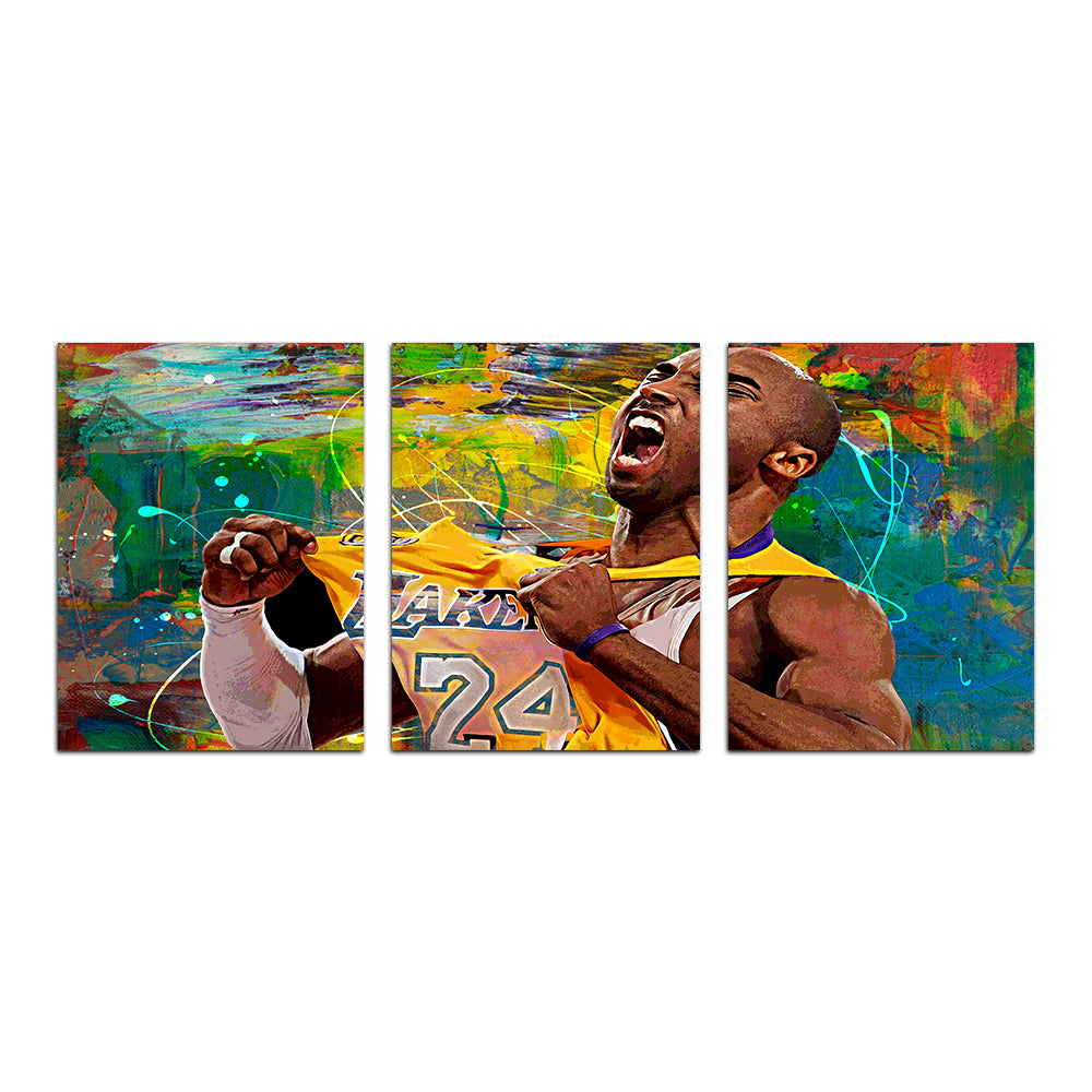 The Black Mamba Yellow Blend Wall Art