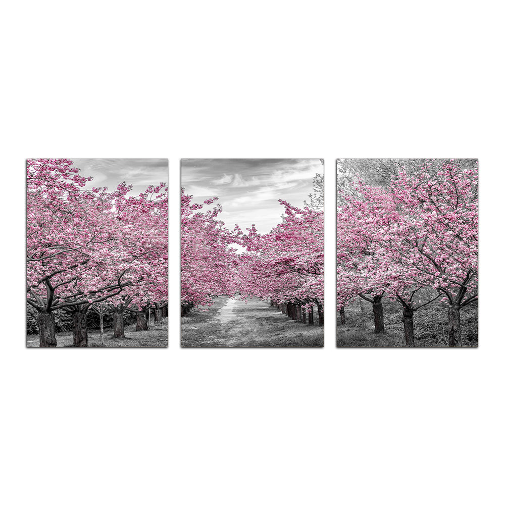 Charming Cherry Blossom Alley Wall Art