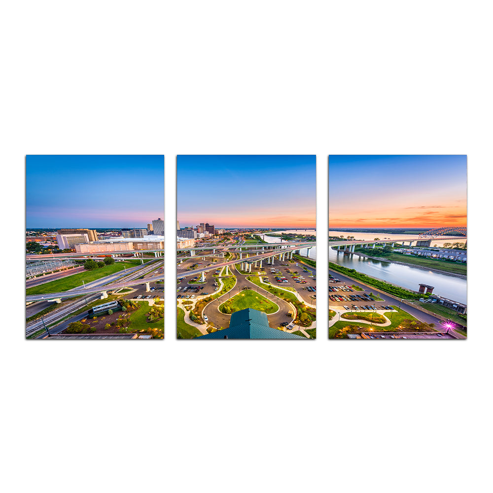 Memphis Aerial Wall Art