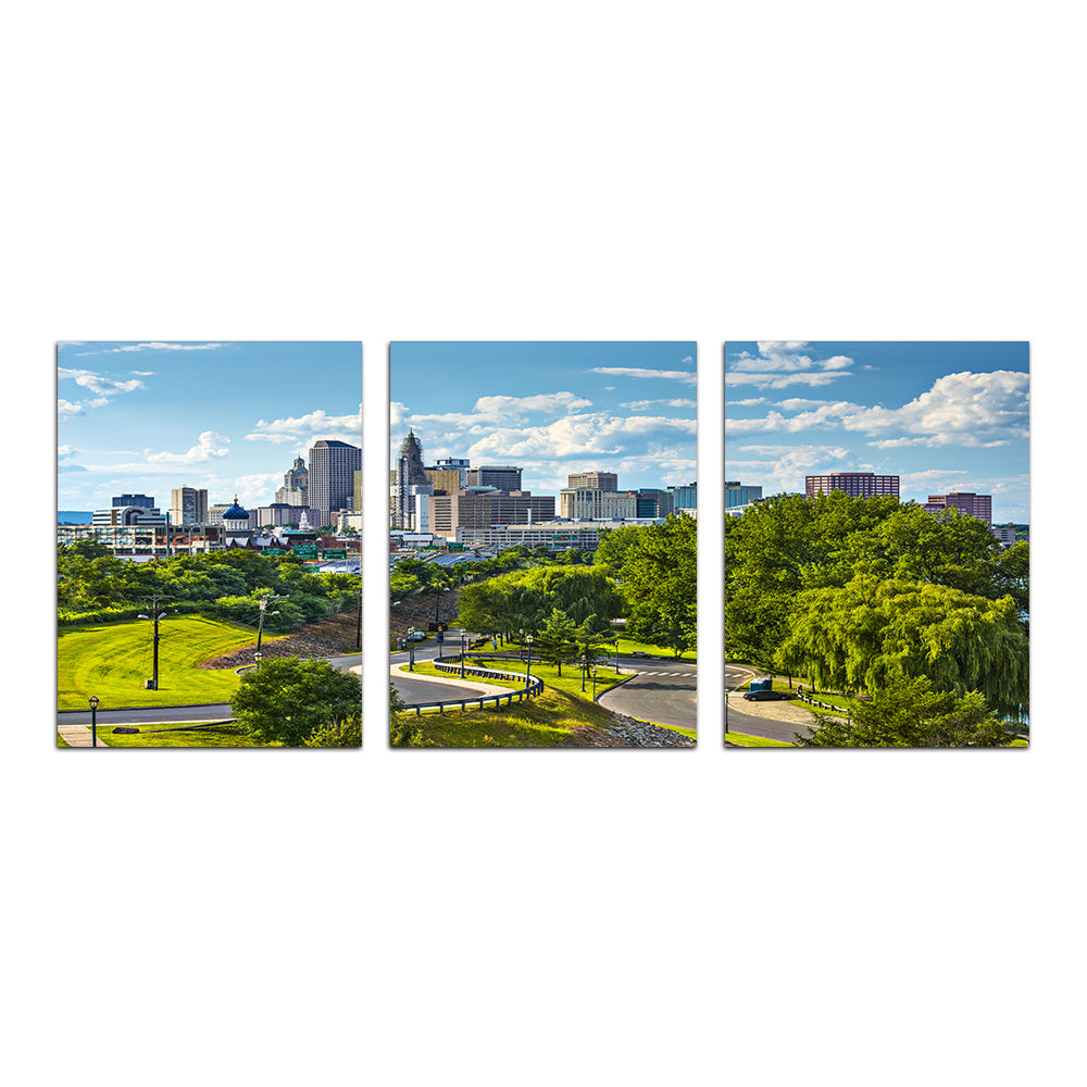 Hartford Downtown Cityscape