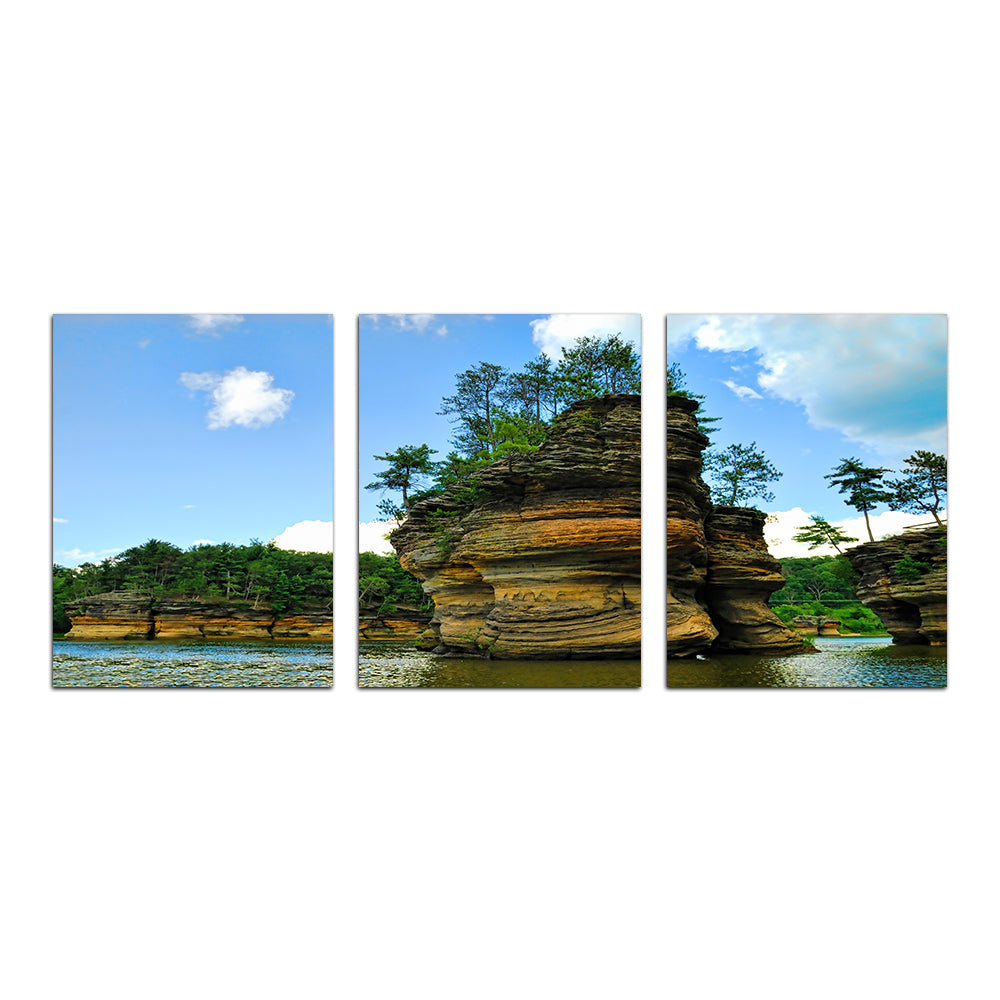 Wisconsin Dells Sandstone Formation Wall Art