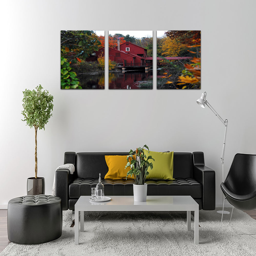 Fall Colors in Historic Connecticut Wall Art