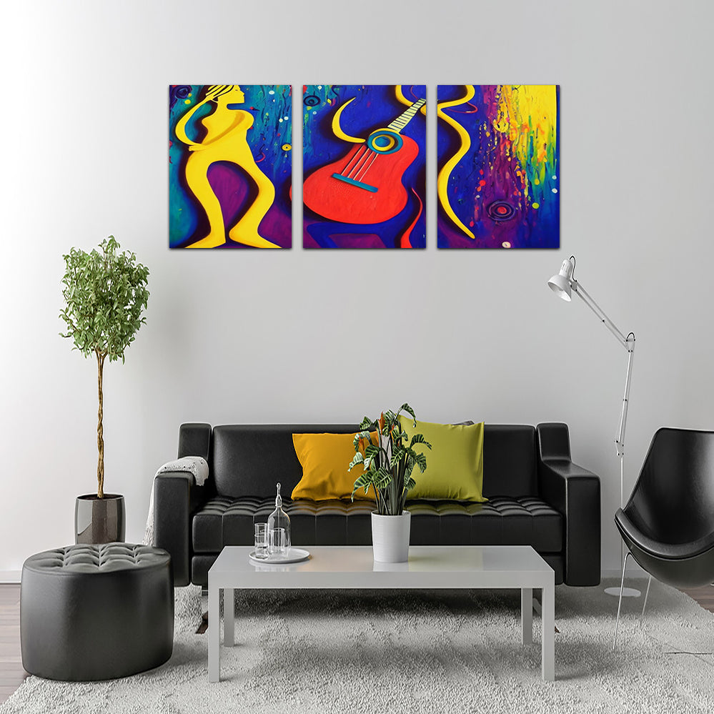 Guitar Art Wall Art